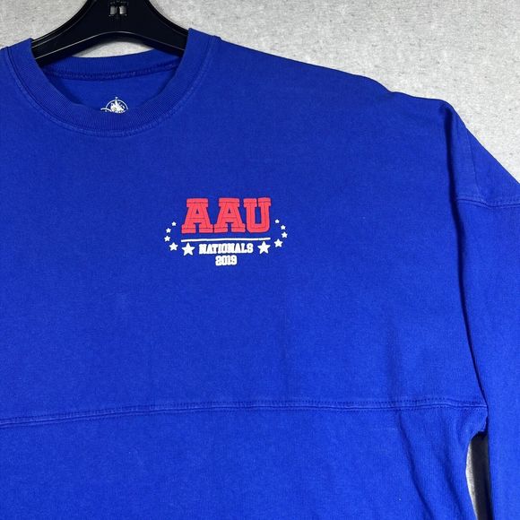 Disney Parks AAU Volleyball Nationals 2019 Spirit Jersey Shirt Blue Adult Small - Picture 8 of 11